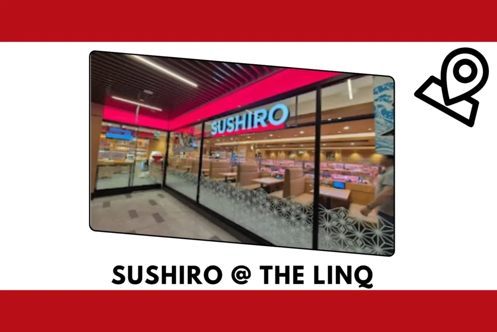 Asushiro Singapore outlet image Sushiro @ The Linq