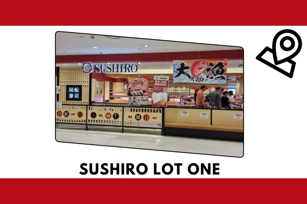 A Sushiro Singapore outlet image named Sushiro Lot One