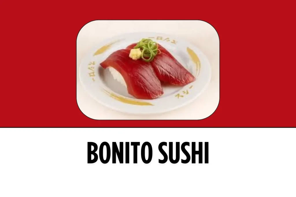 A Sushiro Menu Singapore Bonito Sushi Image
