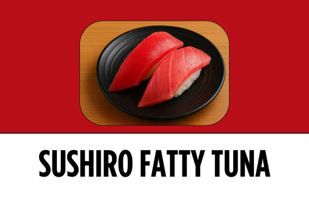 A Sushiro Feature menu item Sushiro Fatty Tuna